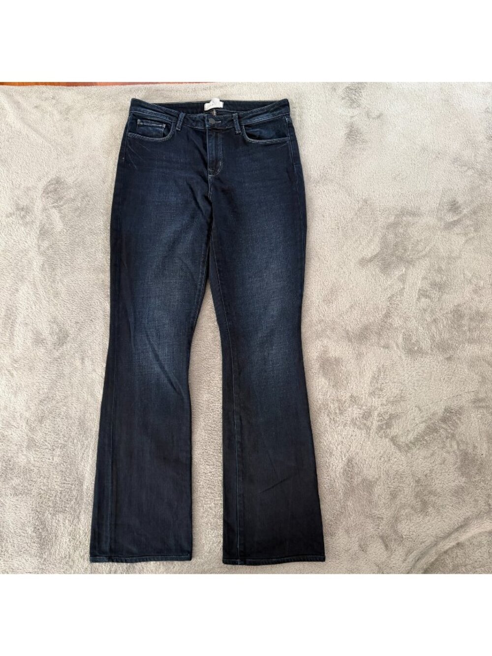 L'agence Selma Dark Wash High Rise Bootcut Jeans Womens 28 Stretch
